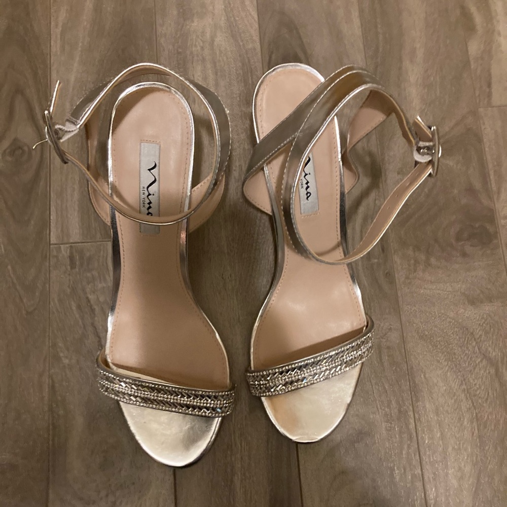 Nina New York glittery heels